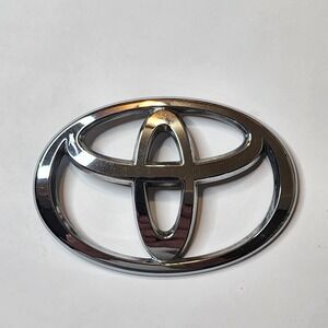 Toyota trunk logo emblem decal 4"1/2 x 3"1/8
